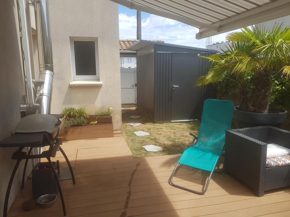 Joli Appartement 50 M2 Classe 3 Etoiles Avec Terrasse Et Jardin La Rochelle  Esterno foto